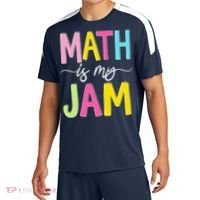 Math Is My Jam Mathematics Math Teacher Professor Math Sport-Tek Competitor United Soccer Jersey thumb 0