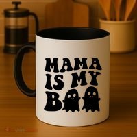 Mama Is My Boo Halloween Mom Ghost Spooky Season Mom Gift Coffee Mug thumb 4