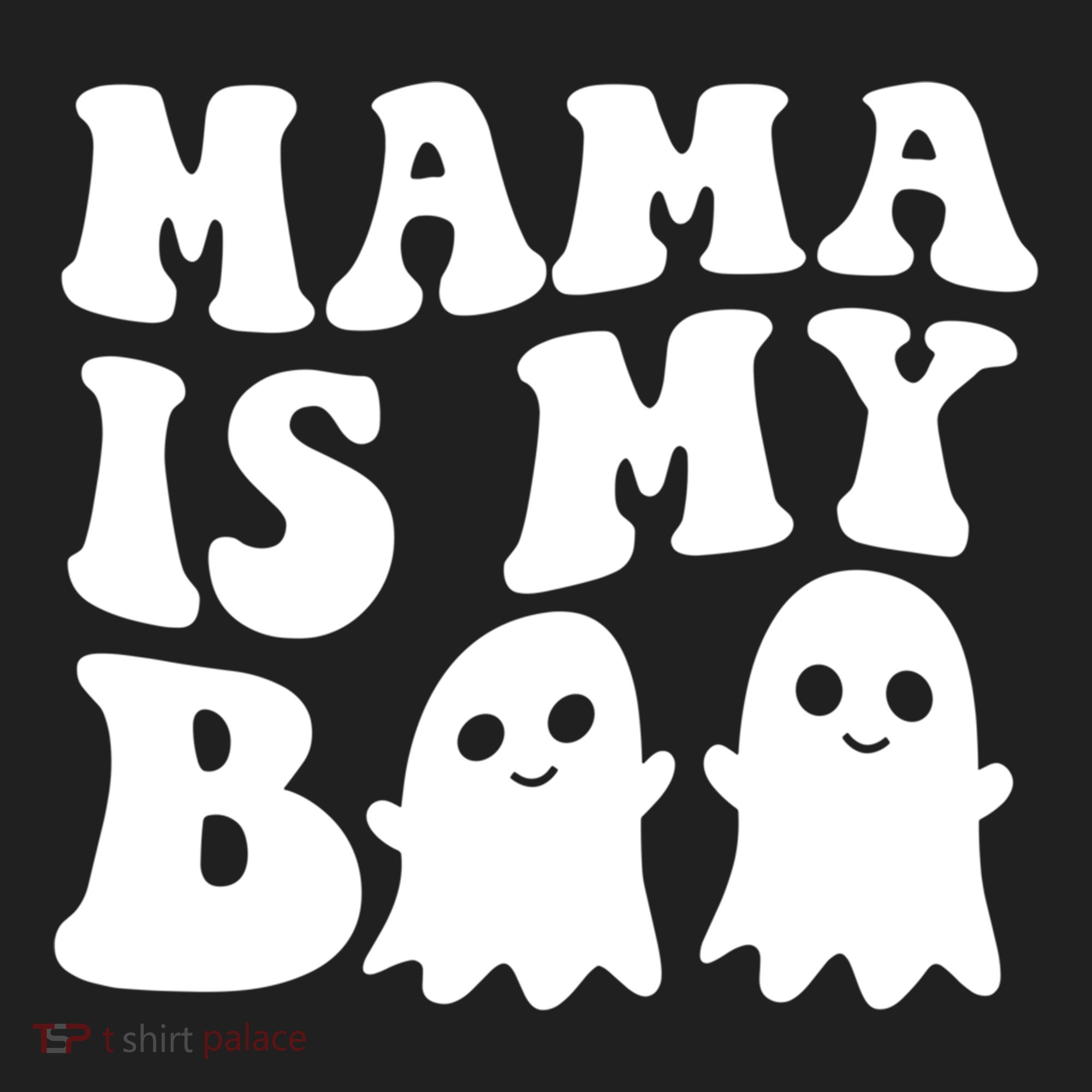 Mama Is My Boo Halloween Mom Ghost Spooky Season Mom Gift Hat