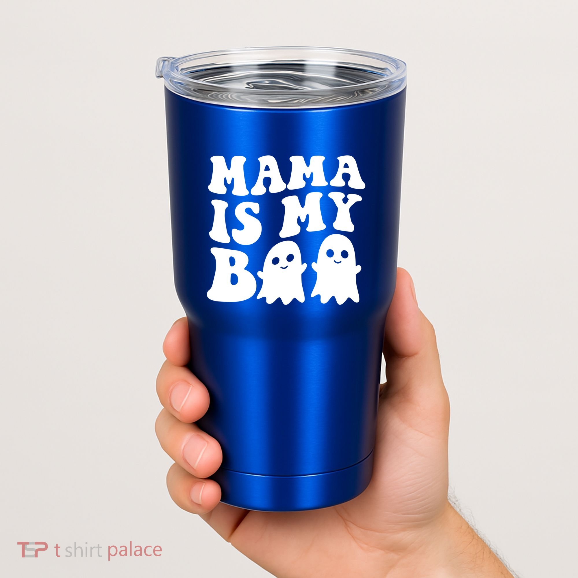 Mama Is My Boo Halloween Mom Ghost Spooky Season Mom Gift Tumbler