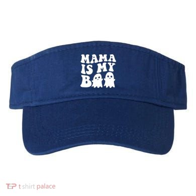 Mama Is My Boo Halloween Mom Ghost Spooky Season Mom Gift Visor