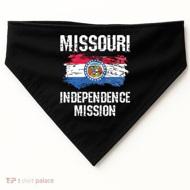 Missouri Independence Mission USA-Made Doggie Bandana