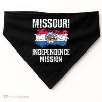 Missouri Independence Mission USA-Made Doggie Bandana thumb 0