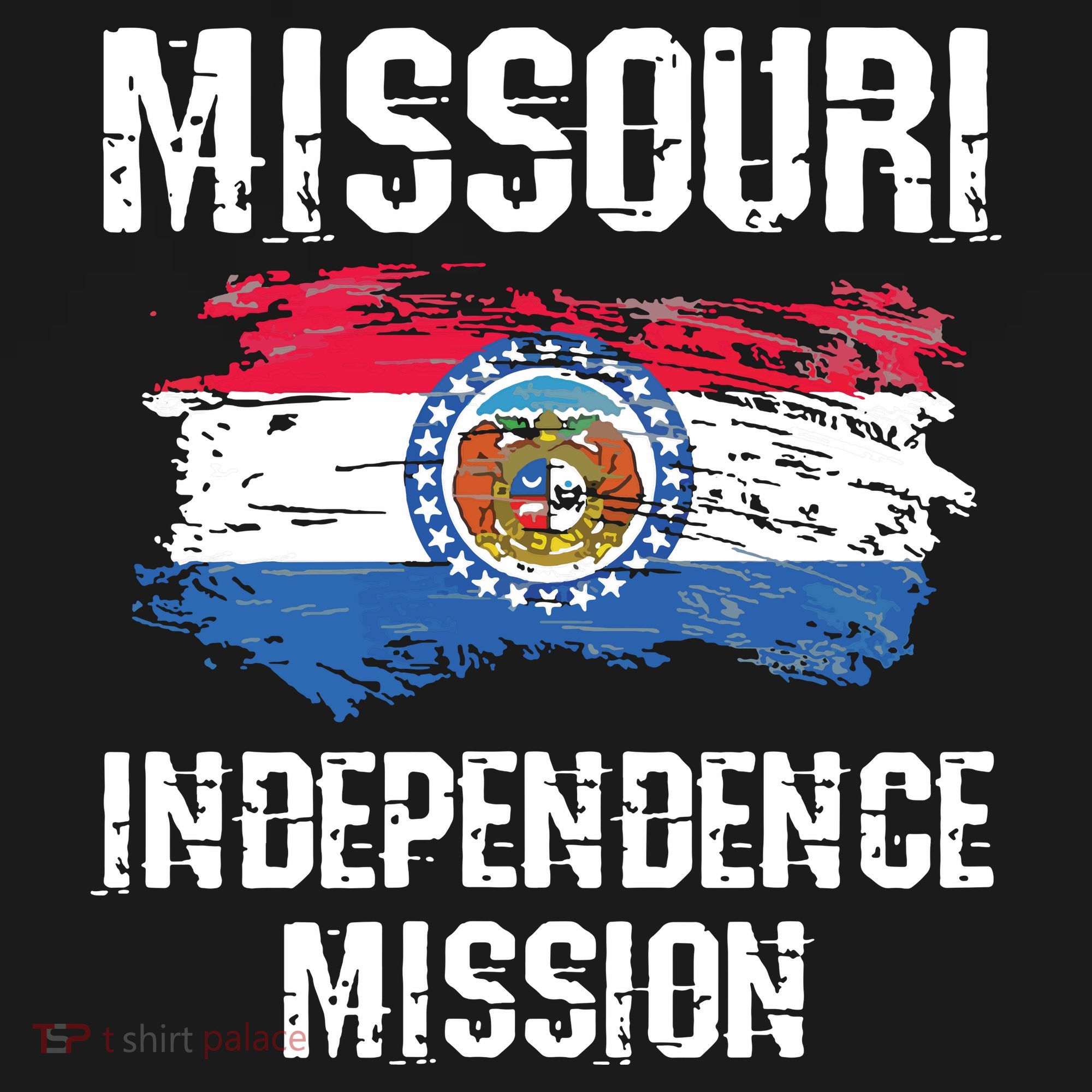 Missouri Independence Mission Button