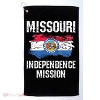 Missouri Independence Mission Golf Towel thumb 0