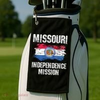 Missouri Independence Mission Golf Towel thumb 2