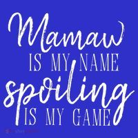 Mamaw Is My Name Spoiling Is My Game Gift Toddler Hoodie thumb 2