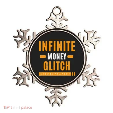 $Mstr Infinite Money Glitch Microstrategy Bitcoin Ornament