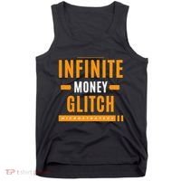 $Mstr Infinite Money Glitch Microstrategy Bitcoin Tank Top thumb 0