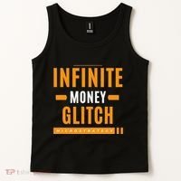 $Mstr Infinite Money Glitch Microstrategy Bitcoin Tank Top thumb 2