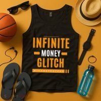 $Mstr Infinite Money Glitch Microstrategy Bitcoin Tank Top thumb 4