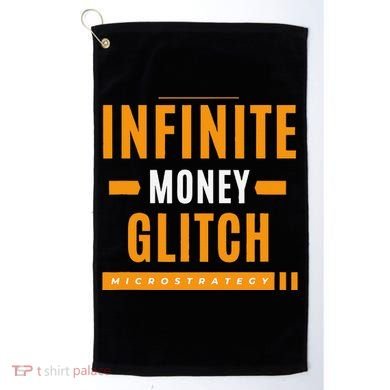 $Mstr Infinite Money Glitch Microstrategy Bitcoin Golf Towel