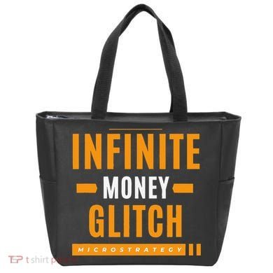$Mstr Infinite Money Glitch Microstrategy Bitcoin Tote Bag