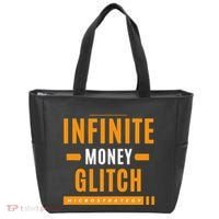 $Mstr Infinite Money Glitch Microstrategy Bitcoin Tote Bag thumb 0