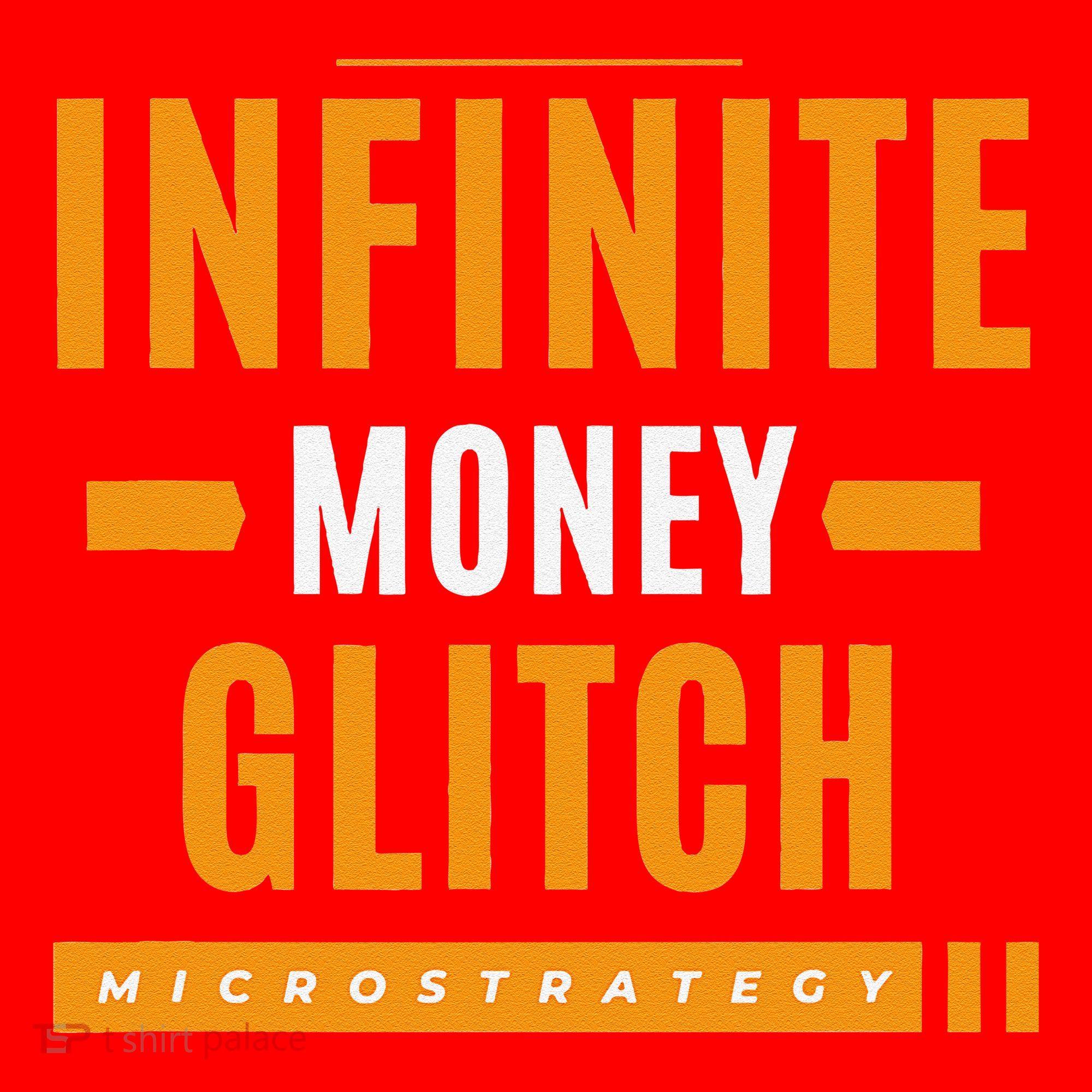 $Mstr Infinite Money Glitch Microstrategy Bitcoin Santa Hat