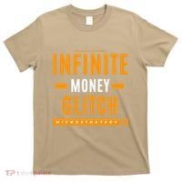 $Mstr Infinite Money Glitch Microstrategy Bitcoin T-Shirt thumb 0