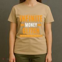 $Mstr Infinite Money Glitch Microstrategy Bitcoin T-Shirt thumb 4