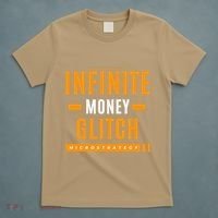 $Mstr Infinite Money Glitch Microstrategy Bitcoin T-Shirt thumb 5