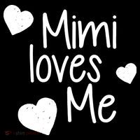 Mimi Loves Me Women's Hoodie thumb 2