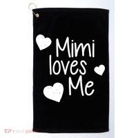 Mimi Loves Me Golf Towel thumb 0