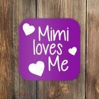 Mimi Loves Me Coaster thumb 0