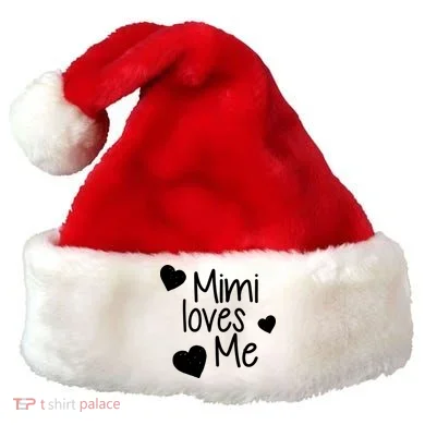 Mimi Loves Me Santa Hat