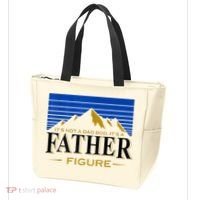Mens It's Not A DAD BOD It's A Father Figure Funny DAD Drink Beer Tote Bag thumb 3