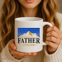 Mens It's Not A DAD BOD It's A Father Figure Funny DAD Drink Beer Coffee Mug thumb 3
