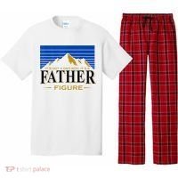 Mens It's Not A DAD BOD It's A Father Figure Funny DAD Drink Beer Pajama Set thumb 0