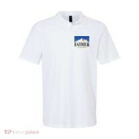 Mens It's Not A DAD BOD It's A Father Figure Funny DAD Drink Beer Polo thumb 0