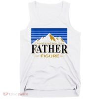 Mens It's Not A DAD BOD It's A Father Figure Funny DAD Drink Beer Tank Top thumb 0