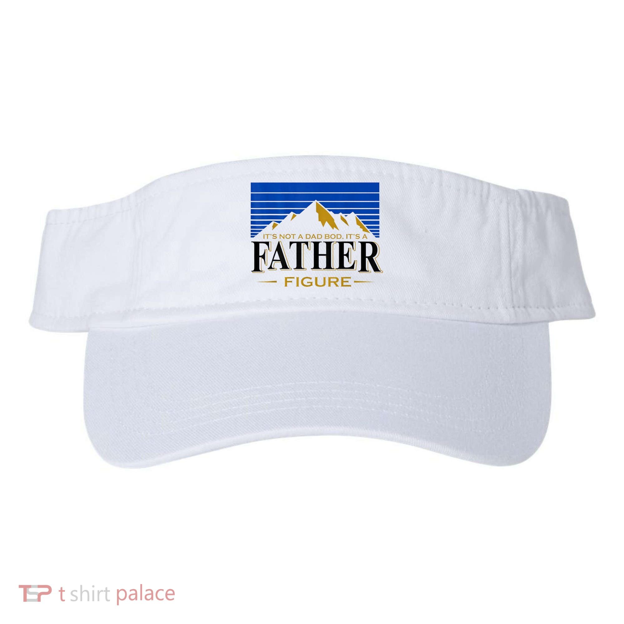 Mens It's Not A DAD BOD It's A Father Figure Funny DAD Drink Beer Visor