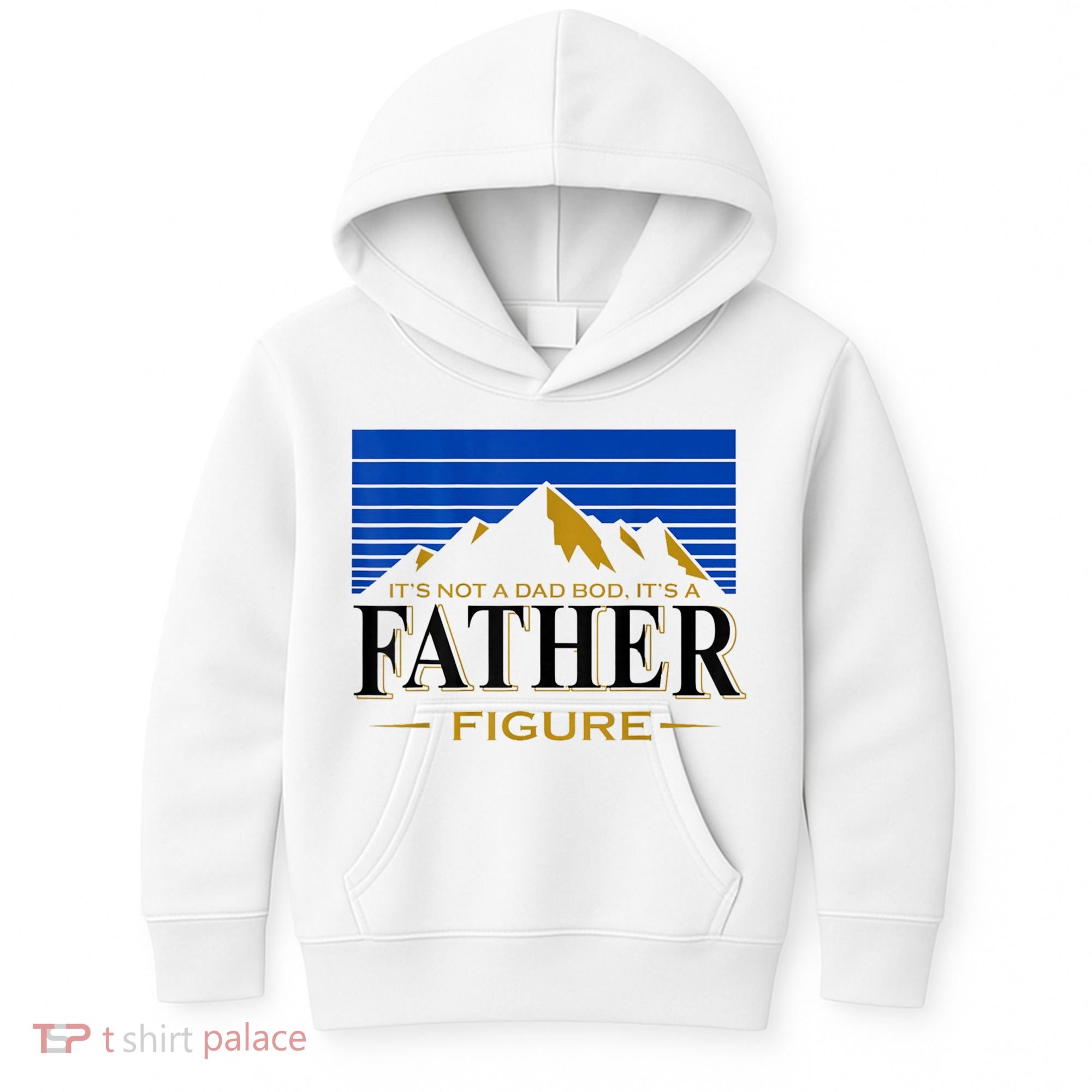 Mens It's Not A DAD BOD It's A Father Figure Funny DAD Drink Beer Kids Hoodie