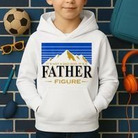 Mens It's Not A DAD BOD It's A Father Figure Funny DAD Drink Beer Kids Hoodie thumb 2