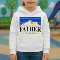 Mens It's Not A DAD BOD It's A Father Figure Funny DAD Drink Beer Kids Hoodie thumb 3