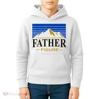 Mens It's Not A DAD BOD It's A Father Figure Funny DAD Drink Beer Kids Hoodie thumb 4