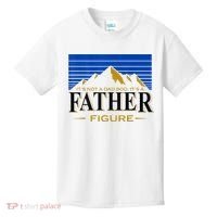 Mens It's Not A DAD BOD It's A Father Figure Funny DAD Drink Beer Kids T-Shirt thumb 0