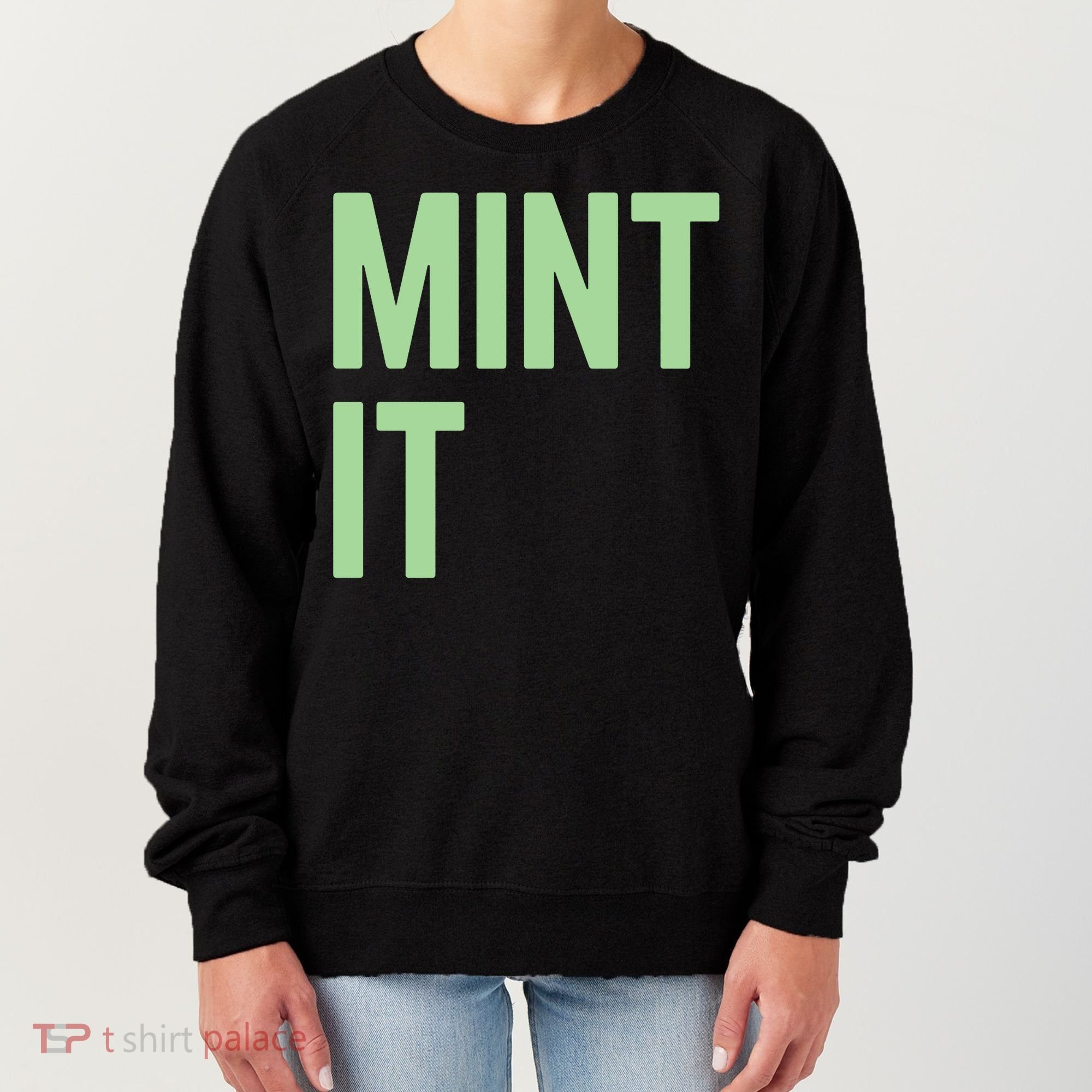 Mint It NFT Funny Crypto Currency Women's Sweatshirt