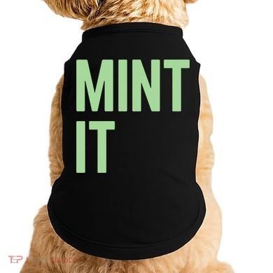 Mint It NFT Funny Crypto Currency Doggie Tank