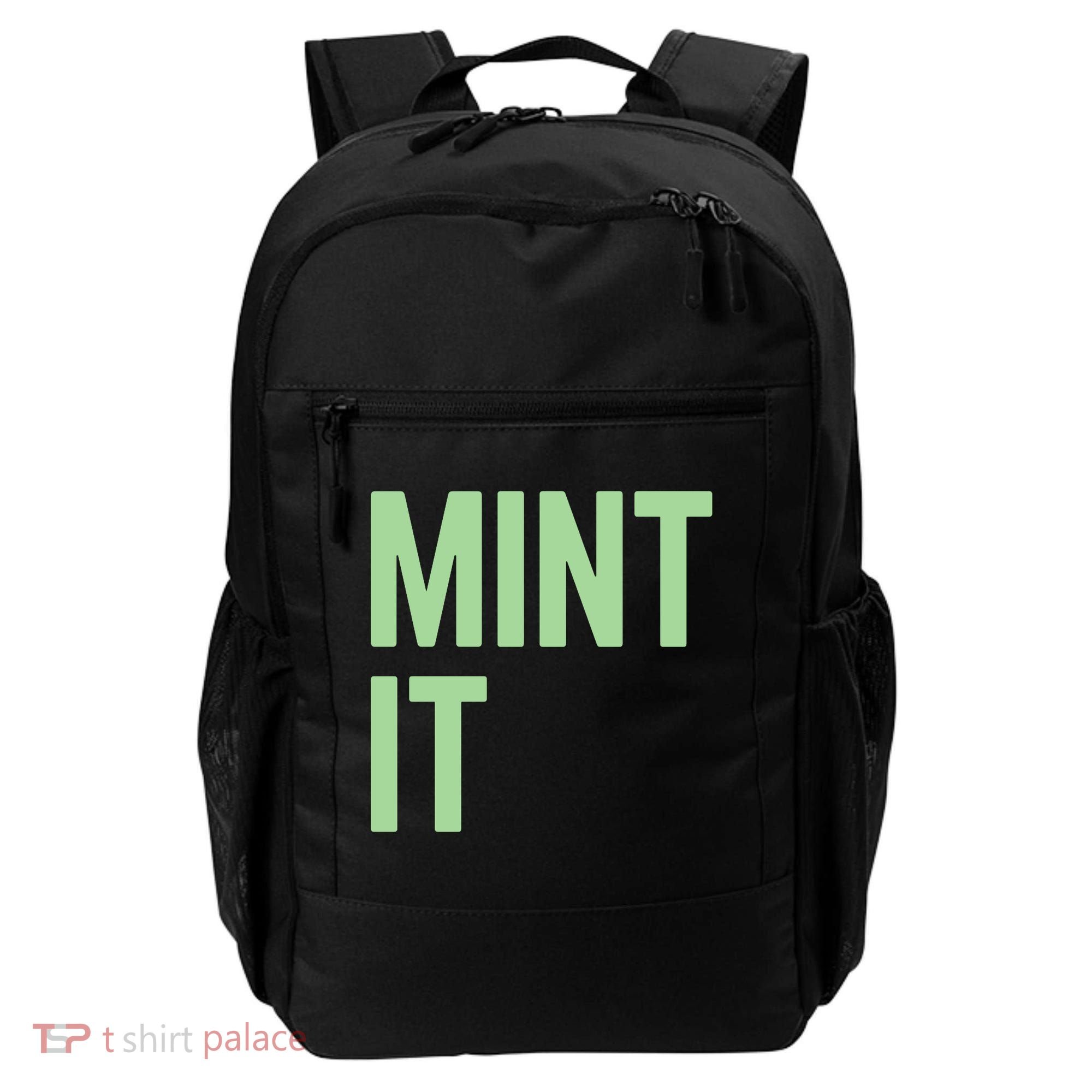 Mint It NFT Funny Crypto Currency Backpack