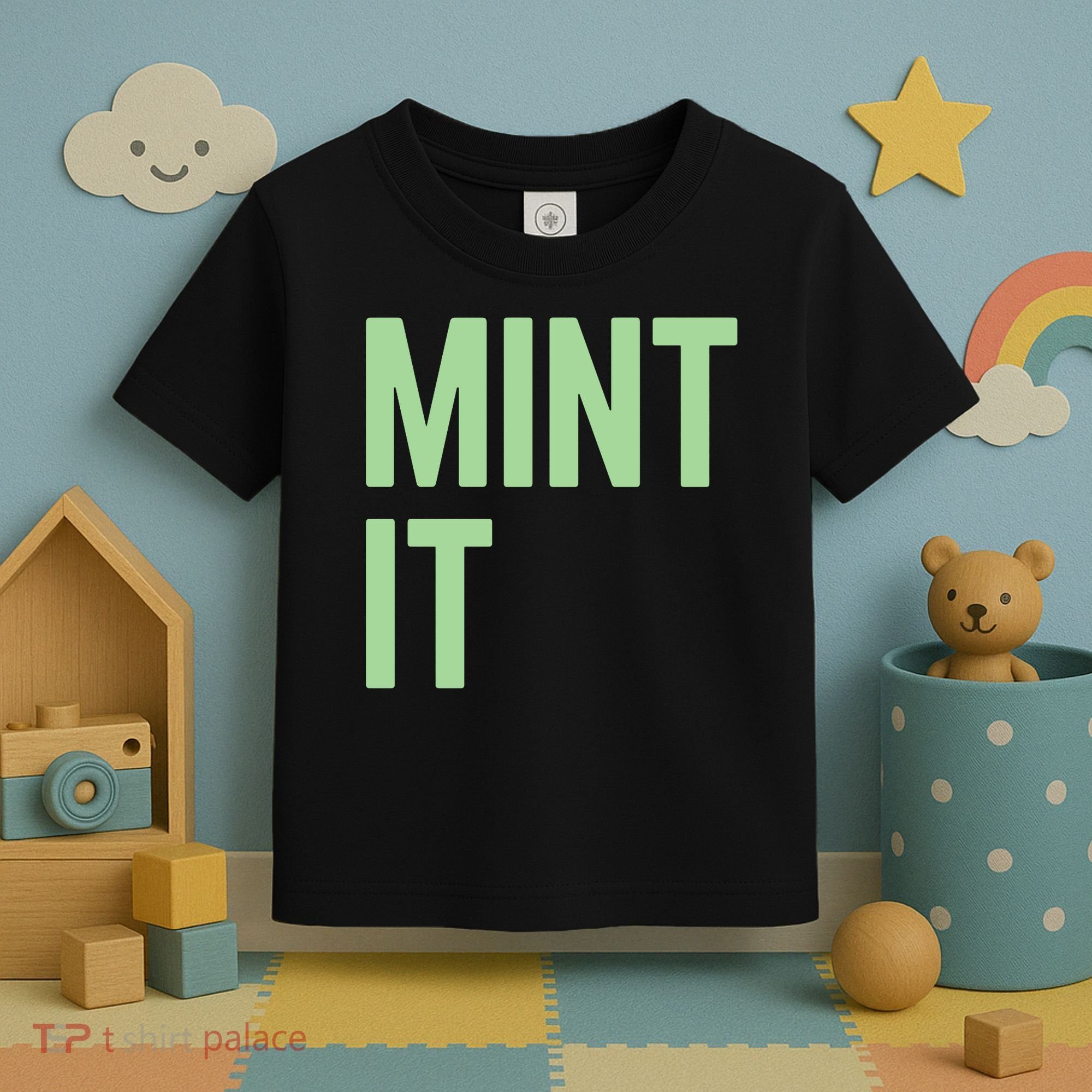 Mint It NFT Funny Crypto Currency Toddler T-Shirt