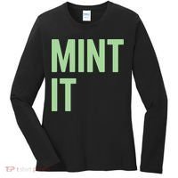 Mint It NFT Funny Crypto Currency Women's Long Sleeve Shirt thumb 0
