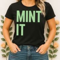 Mint It NFT Funny Crypto Currency Women's T-Shirt thumb 2