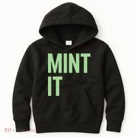 Mint It NFT Funny Crypto Currency Kids Hoodie thumb 0