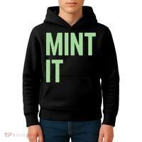 Mint It NFT Funny Crypto Currency Kids Hoodie thumb 4