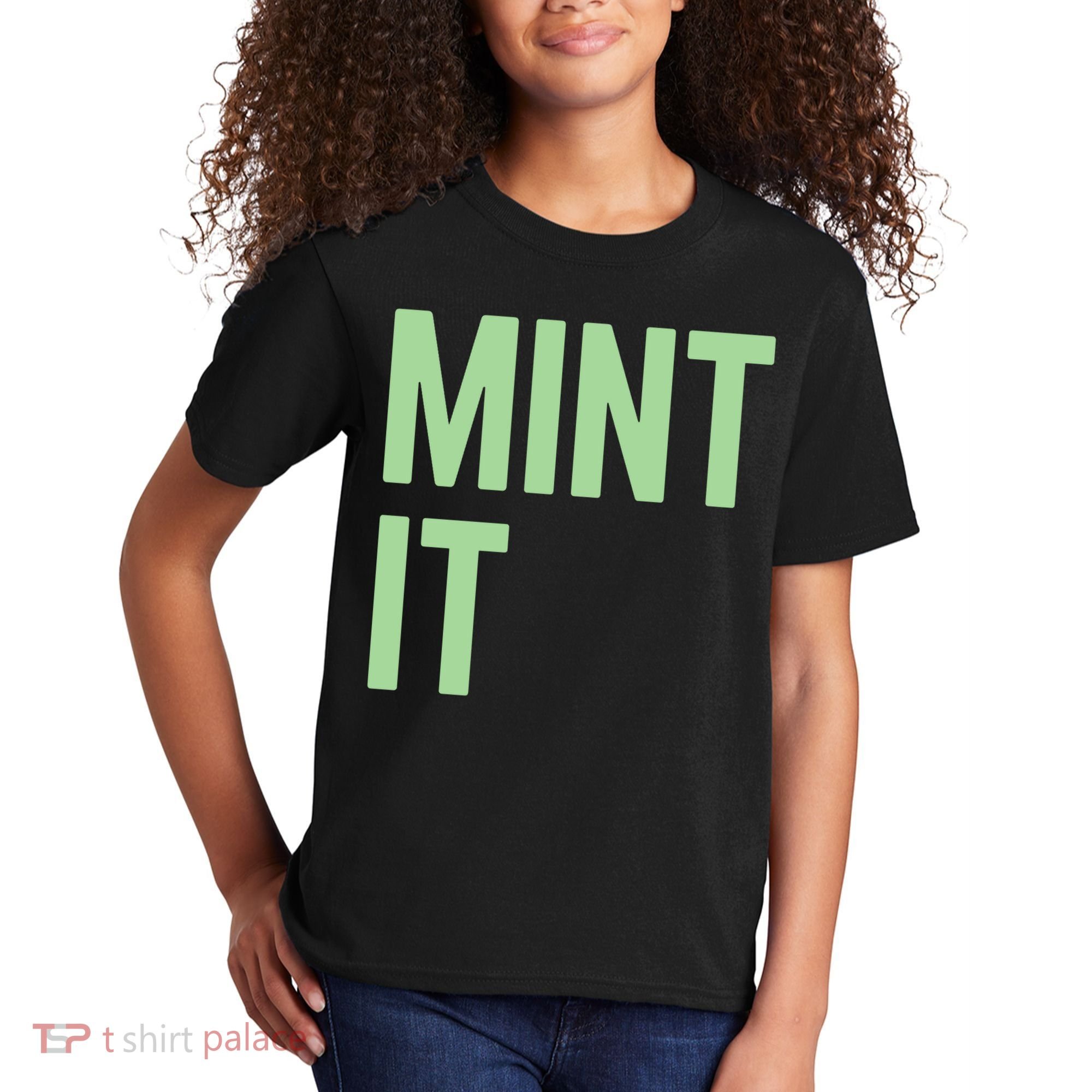 Mint It NFT Funny Crypto Currency Kids T-Shirt