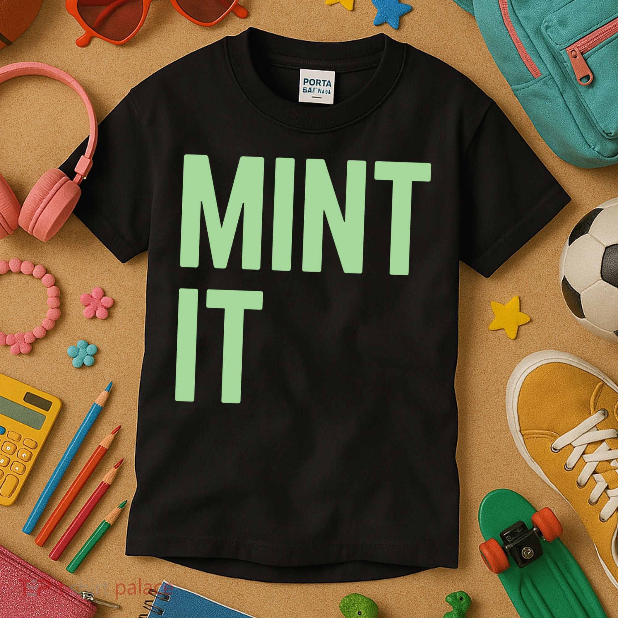 Mint It NFT Funny Crypto Currency Kids T-Shirt