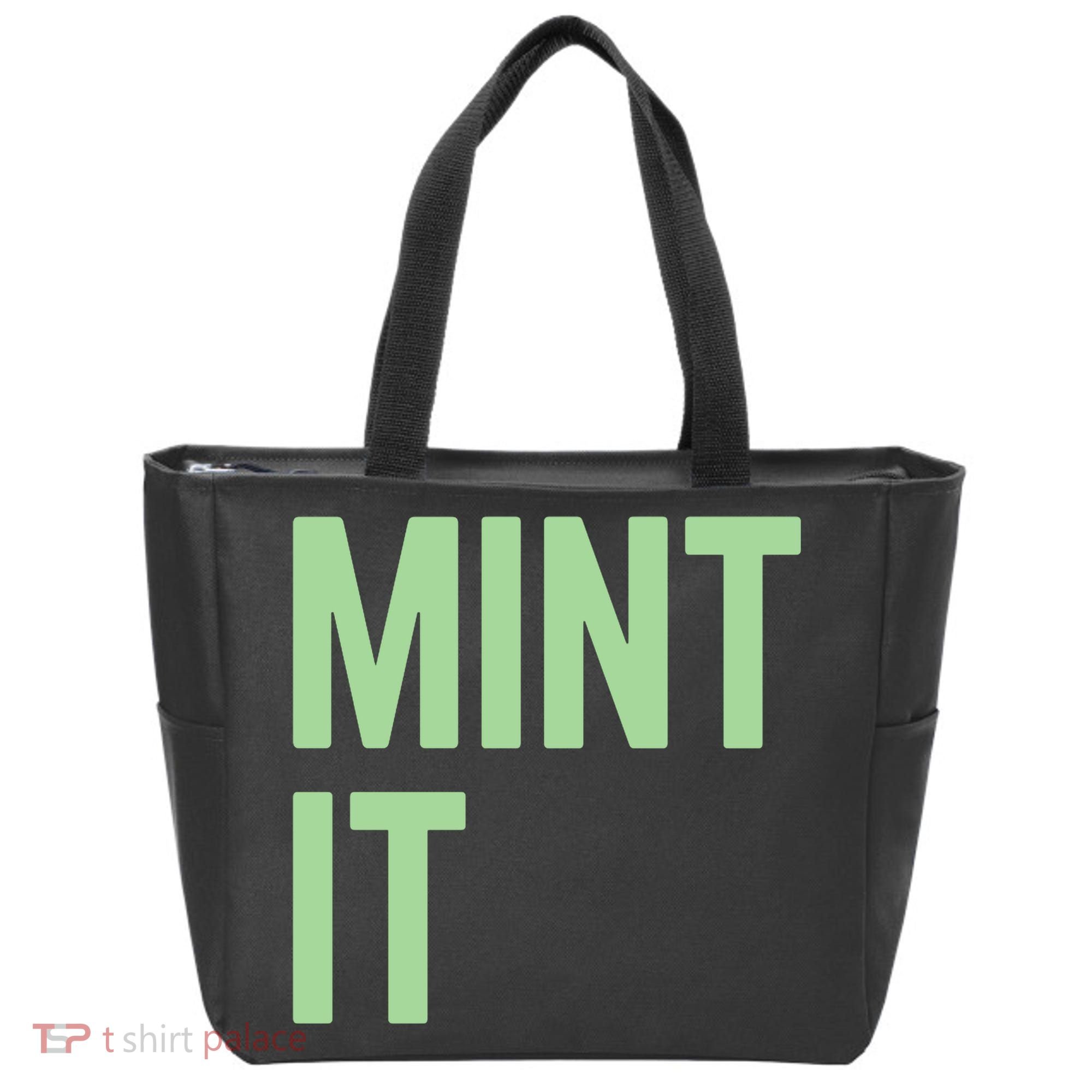 Mint It NFT Funny Crypto Currency Tote Bag