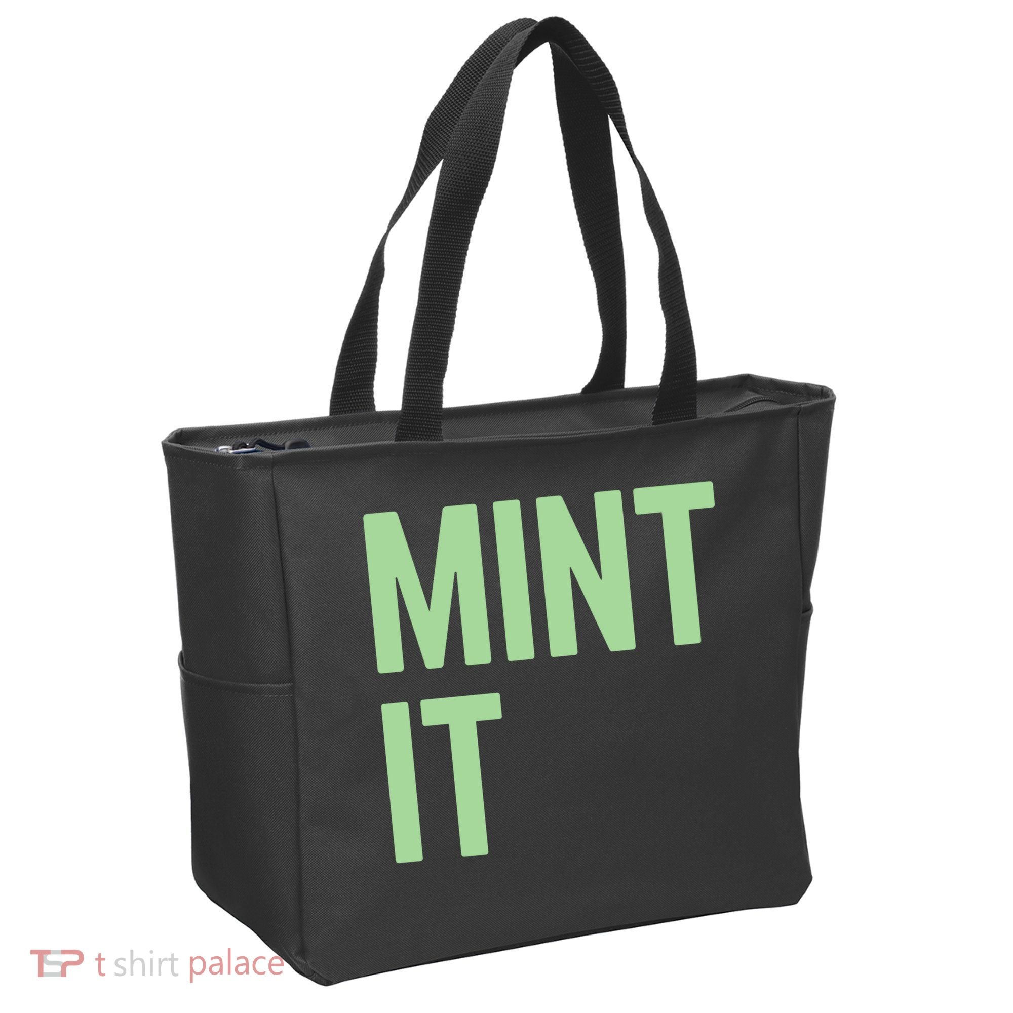 Mint It NFT Funny Crypto Currency Tote Bag