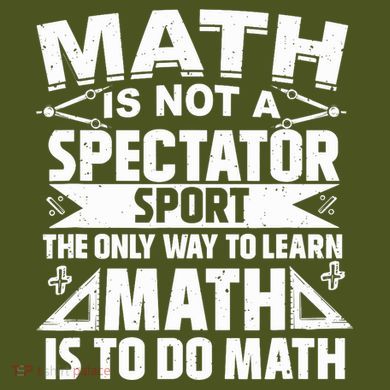 Math Is Not A Spectator Sport Mathematician Math Teacher The Baniff Cuffed Pom Beanie